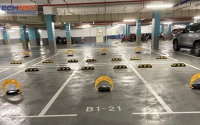Hoàn thành cung cấp lắp đặt hệ thống kiểm soát vị trí đỗ xe thông minh khu vực Parking - Empire City