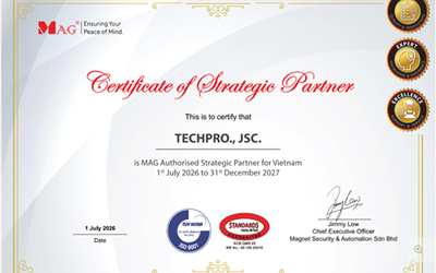 MAGNET ký kết hợp tác phân phối với TECHPRO tại Việt Nam