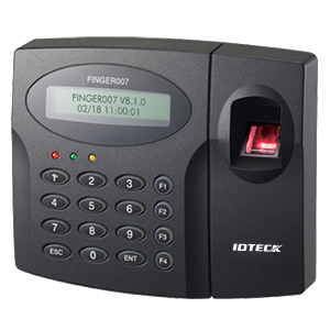 IDTECK IP-FINGER007 - Bộ điều khiển tích hợp đầu đọc thẻ chuẩn EM 125Khz, vân tay và mã PIN