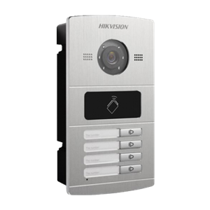 Nút chuông cửa IP Hivision 4 phím gọi DS-KV8402-IM