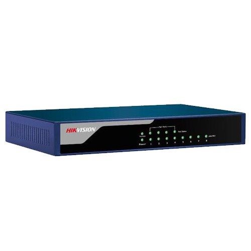 Switch PoE 8 cổng (4 cổng thường) Hikvision DS-3E0108P-E