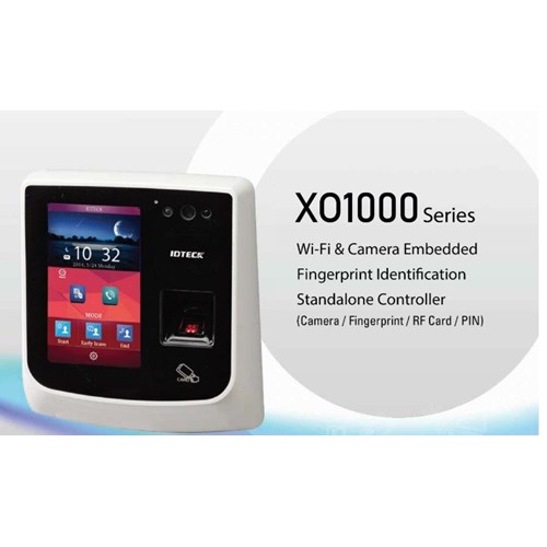 XO1000 - Đầu đọc vân tay tích hợp bộ điều khiển ( Xác thực trong một Camera/ Vân tay/ Thẻ RFID/ PIN)