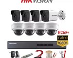 Trọn bộ Camera IP Hikvision 2MP-1080P H265+