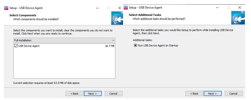 Cài đặt  USB Device Agent phần mềm BioStar 2